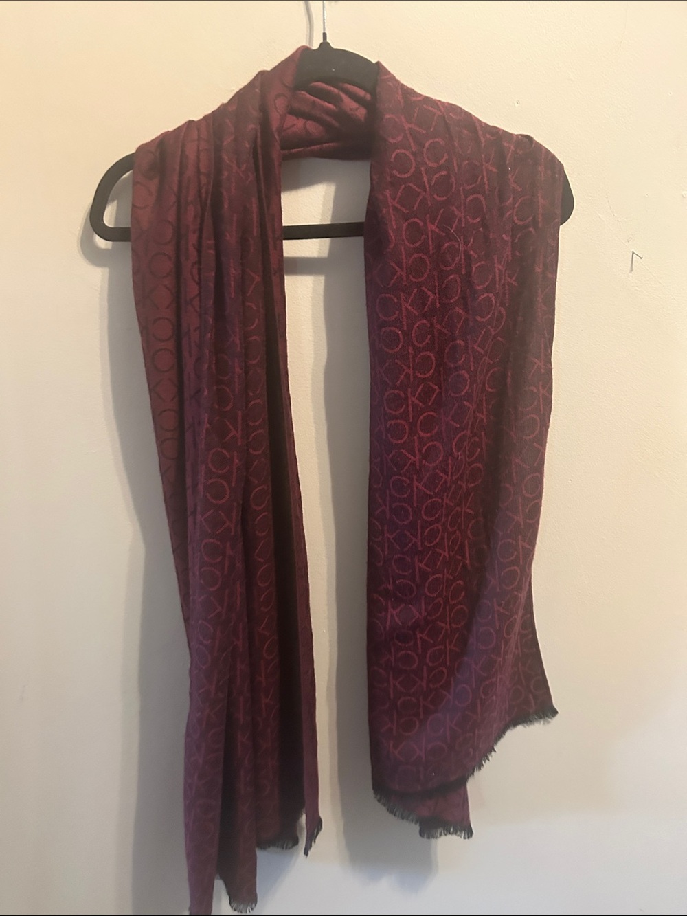 Calvin Klein Burgundy shrug!! - Picture 9 of 10